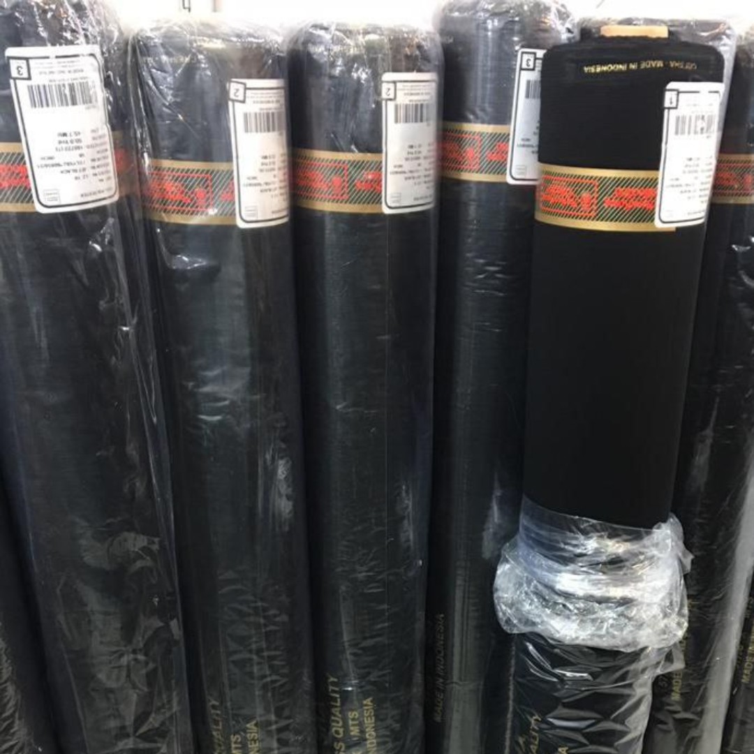 پارچه کریشه مشکی